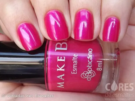 Esmalte O Boticário Fuchsia Purple