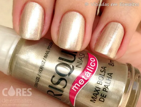 Esmalte Risqué Maxi Bolsa de Palha