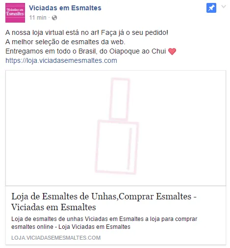 Loja de Esmaltes Viciadas em Esmaltes