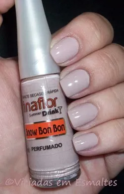 Esmaltes Fina Flor Drink Perfumados