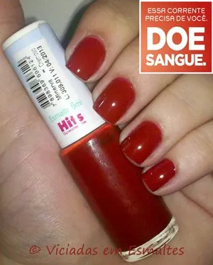Esmalte Vermelho Morde & Assopra