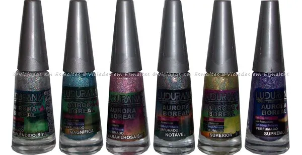 esmaltes holográficos Ludurana