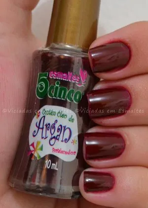 Esmalte Sedução Coleção Argan 5Cinco