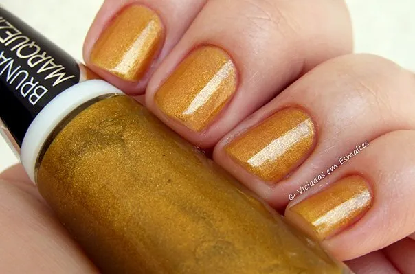 Esmaltes Bruna Marquezine - Perolado Gold