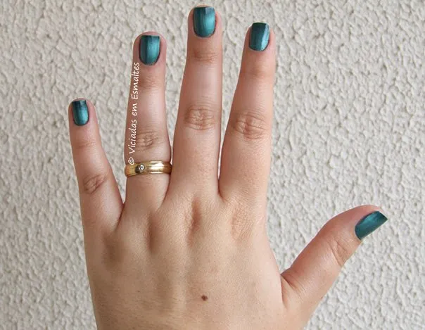 Esmalte Degrade Bruna Marquezine Turquesa Black
