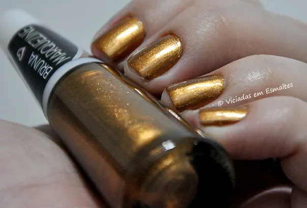 Esmalte Bruna Marquezine Perolado Bronze