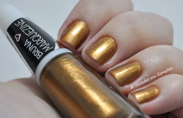 Esmalte Bruna Marquezine Perolado Bronze