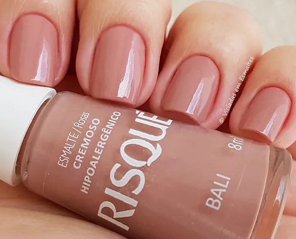 Testando o Esmalte Risque Bali