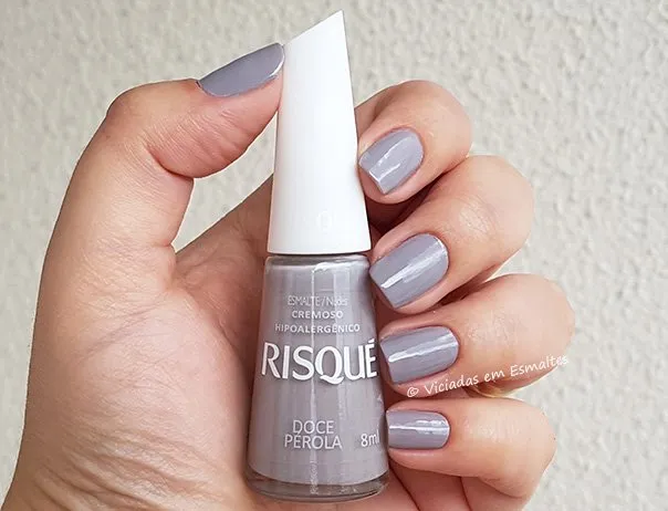 Esmalte Risque Doce Perola