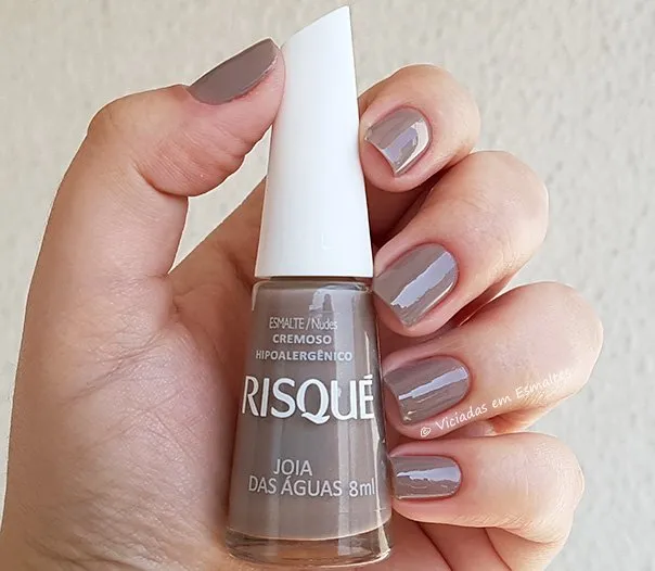 Esmalte Nude Risqué Joia das Aguas
