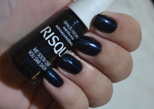 Testando o Esmalte Risqué Me Solta Que Vou Dar Show
