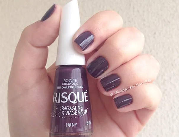 Esmalte I <3 NY Coleção Risqué Bagagens e Viagens