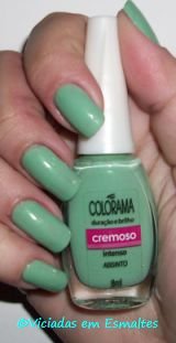 absinto colorama unhas e esmalte
