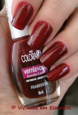 Esmalte Framboesa – Colorama – Viciadas em Esmaltes