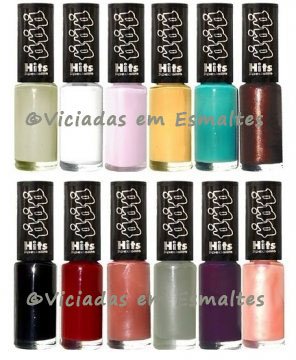 coleção hits tititi Esmaltes de Unhas
