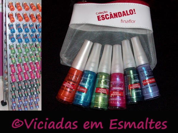 Coleção Escândalo Fina Flor Esmaltes