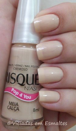 Meia Calça Risqué Esmaltes Risqué e Unhas