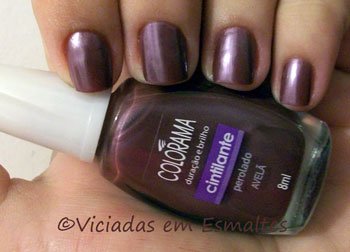 Avelã Colorama Esmaltes Colorama e Unha