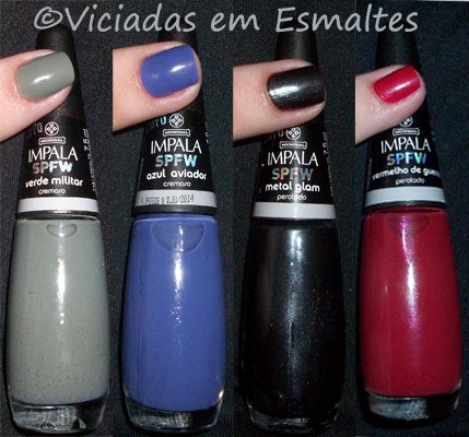 Coleção SPFW Impala Esmaltes SPFW e Unhas