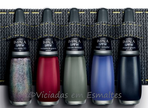 Coleção Impala SPFW Esmaltes SPFW e Unhas