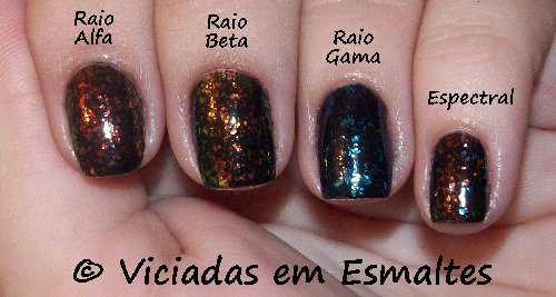 Coleção Fáculas Solares Big Universo Esmaltes FLocados e Unhas