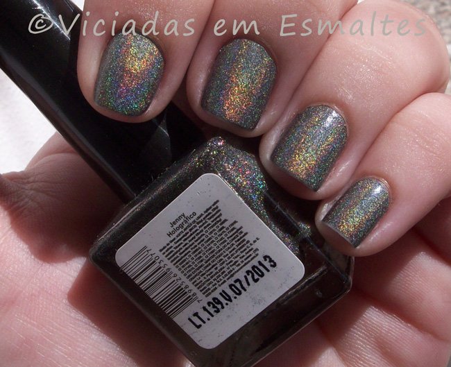 Jenny Holográfico Rivka esmalte holográfico jenny