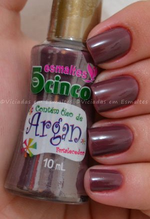 Sensual 5Cinco Esmalte Sensual Coleção Argan 5Cinco