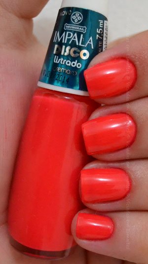Listrado Impala Unhas com Esmalte Listrado Impala DIsco