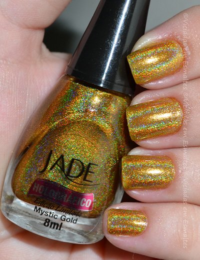 Holográfico Mystic Gold Jade Esmalte Holográfico Mystic Gold Jade
