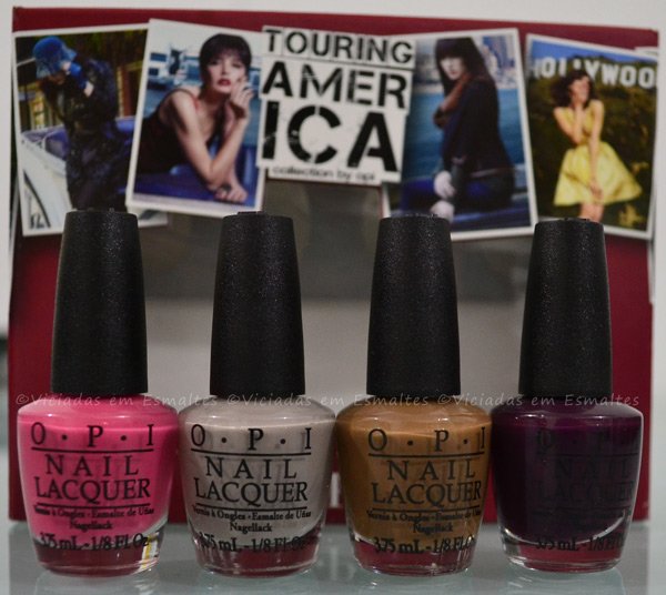 Esmaltes O.P.I Touring America