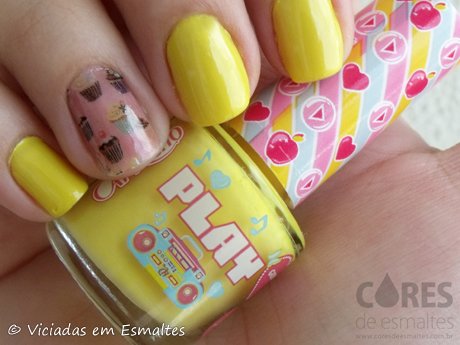 Esmalte Capricho Gossip e Filha Unica de Cupcake