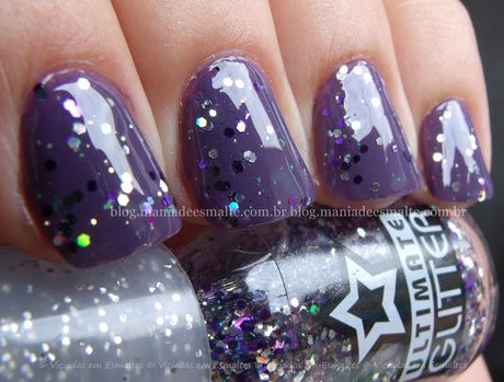 Unhas com esmalte Top Beaut