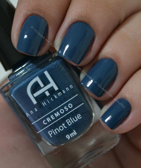 Esmalte Pinot Blue Ana Hickamnn