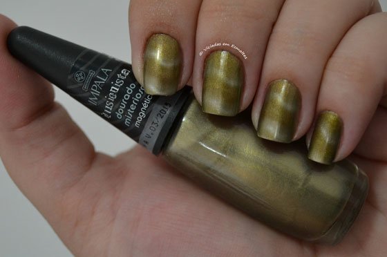 Esmalte magnético Dourado Misterioso Impala Ilusionista