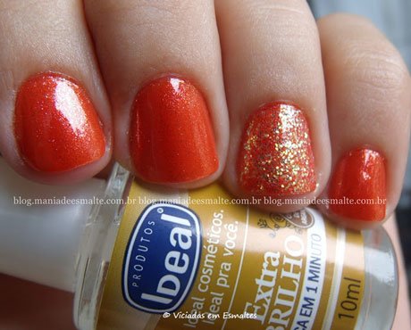 Esmalte DNA Sunset + Glitter Forte Hits Power Pop