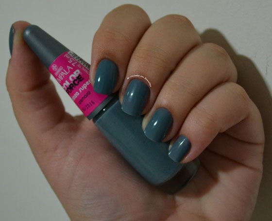 Esmalte Impala Cinza Super Color Force