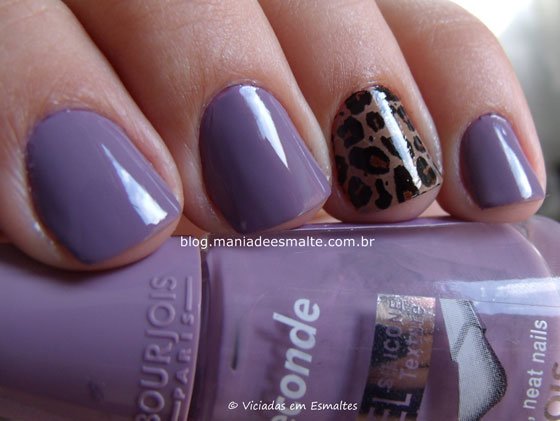 Esmalte Bourjois Figue Chic 1 Second Gel com filha única de adesivo