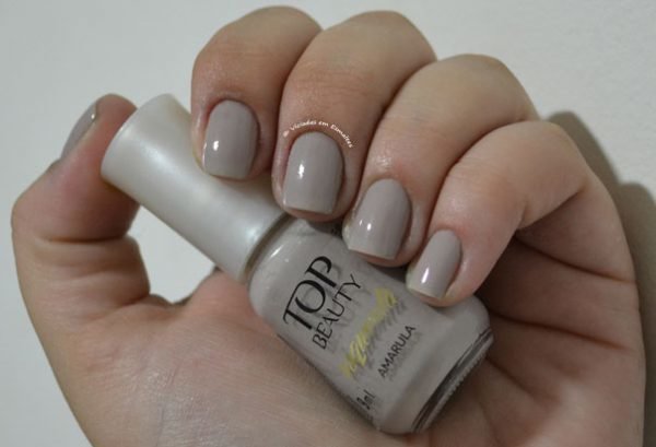 Esmalte Top Beauty Amarula