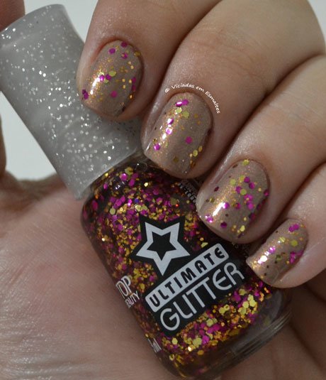 Esmalte Ultimate Glitter Vip Top Beauty