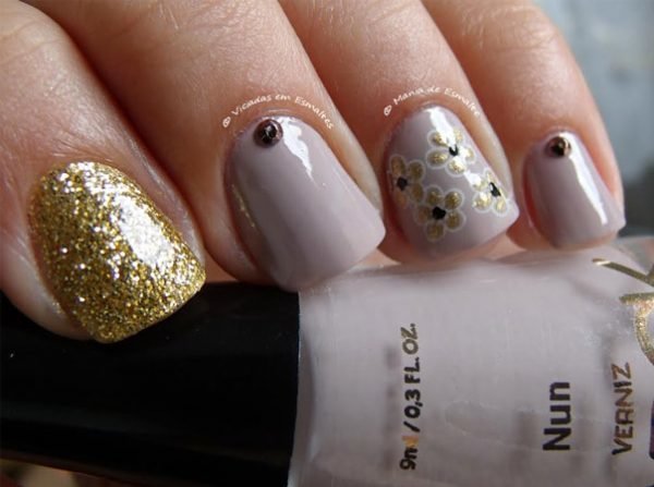 Unha Decorada com Esmaltes Sadok