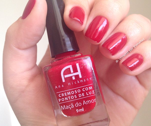 Esmalte Ana Hickmann Maça do Amor