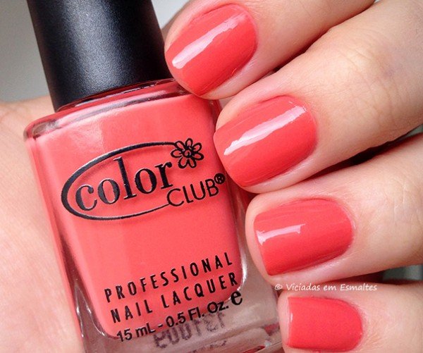 Esmalte Coral Cascade Color CLub