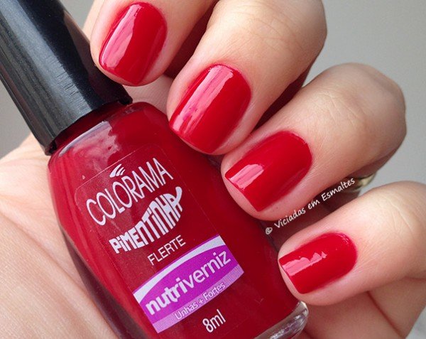 Esmalte Flerte Colorama Pimentinha