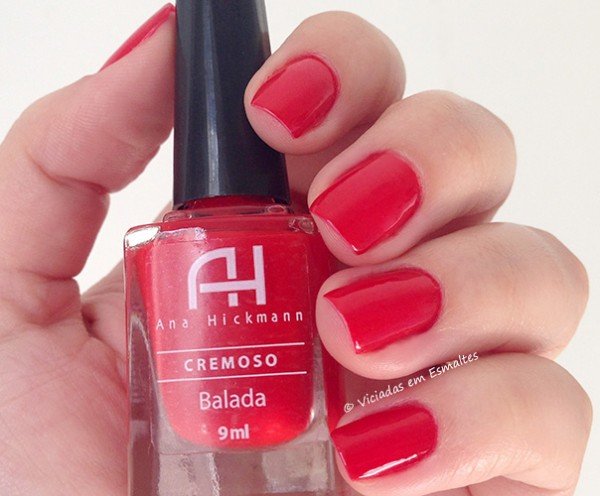 Esmalte Vermelho Ana Hickmann