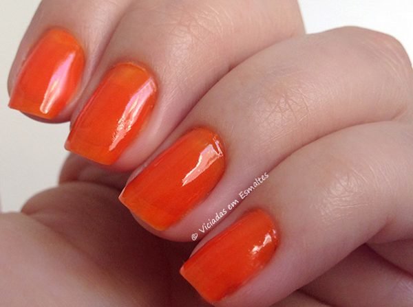 Esmalte Laranja Aqueça Sadok