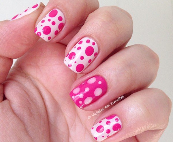 Nail Art com esmalte Alfaparf
