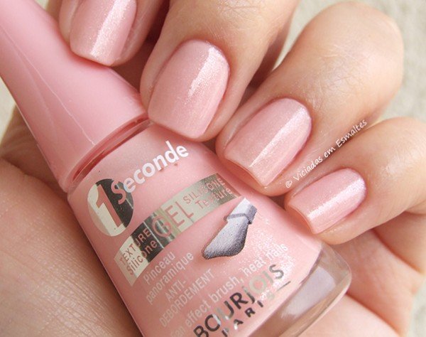 Esmalte Bourjois Rose Delicat 1 Sec Gel