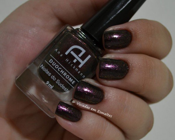 Esmalte Preto com Ana Hickmann Noites do Sudeste