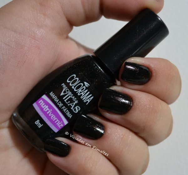 Unhas com Esmalte Colorama Maria de Fátima