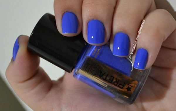 Esmalte Preta Gil Medida Certa